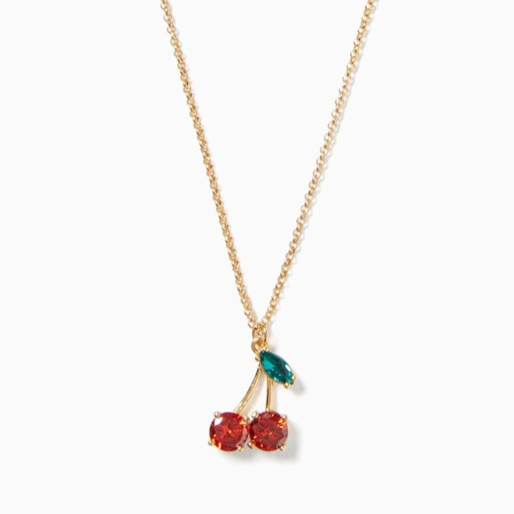 Kate Spade Ma Cherie Cherry Mini Pendant Necklace